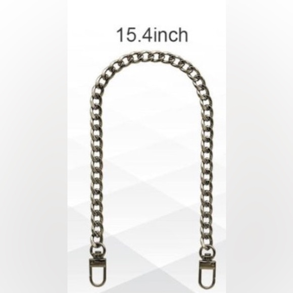 BRONZE TONED 15.4 INCH PURSE/NECKLACE CHAIN - Picture 1 of 4